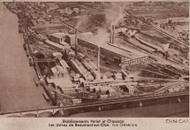 Usine Poliet Chausson vue d'avion